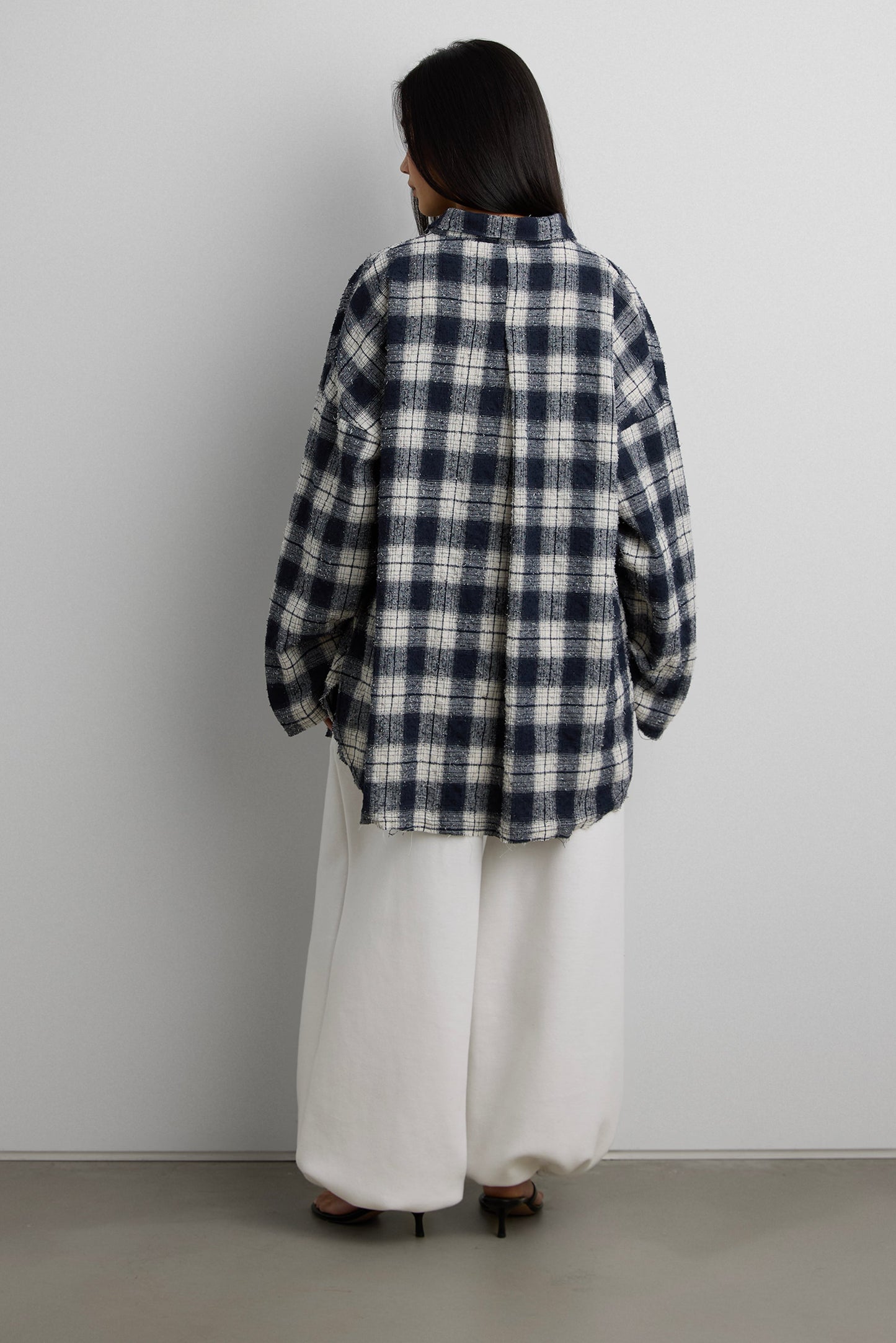 PLAID DISTRESSED VINTAGE SHIRT