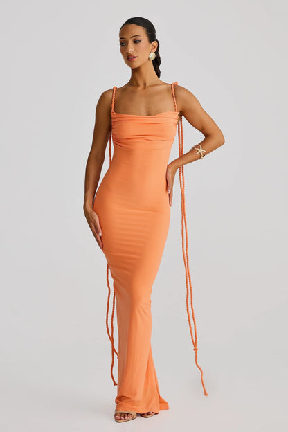 Amora Gown - Papaya