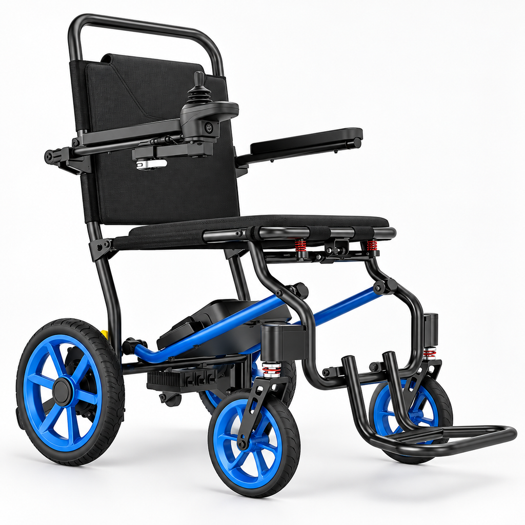 Lightweight Foldable Electric Wheelchair