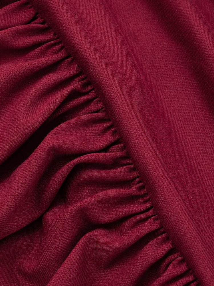 Becky Maxi Dress - Maroon