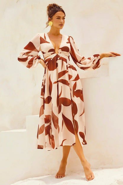 All Time Fave Midi Dress - Wine