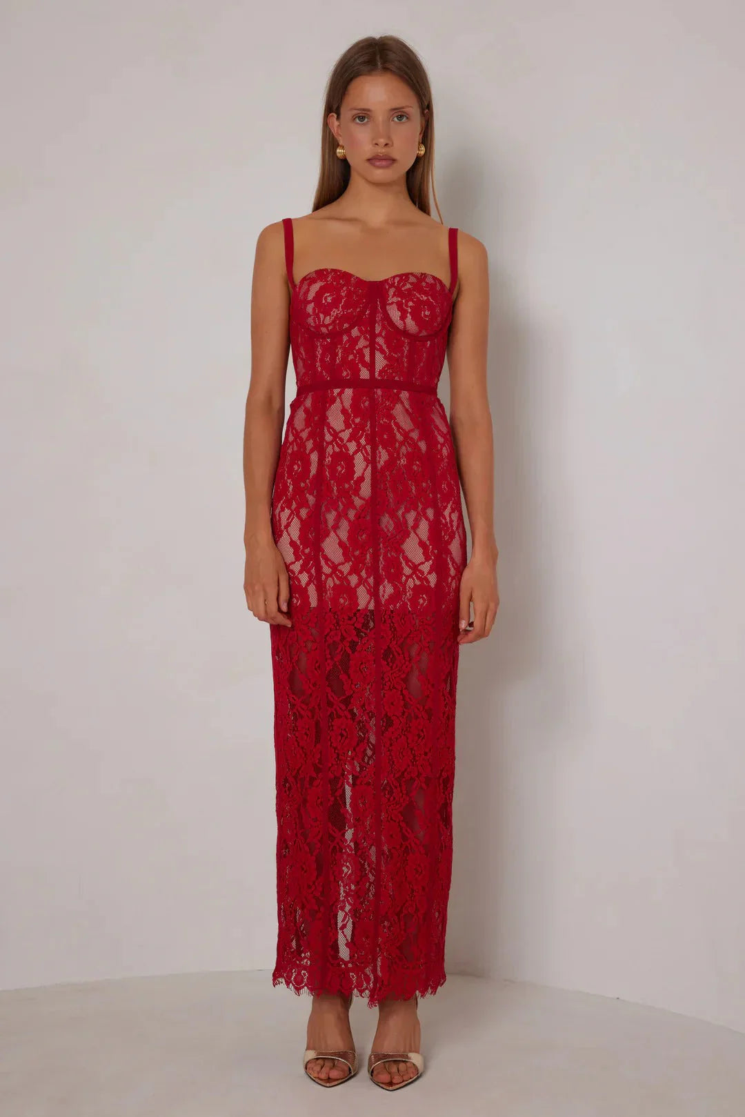 Alessandra Dress - Red