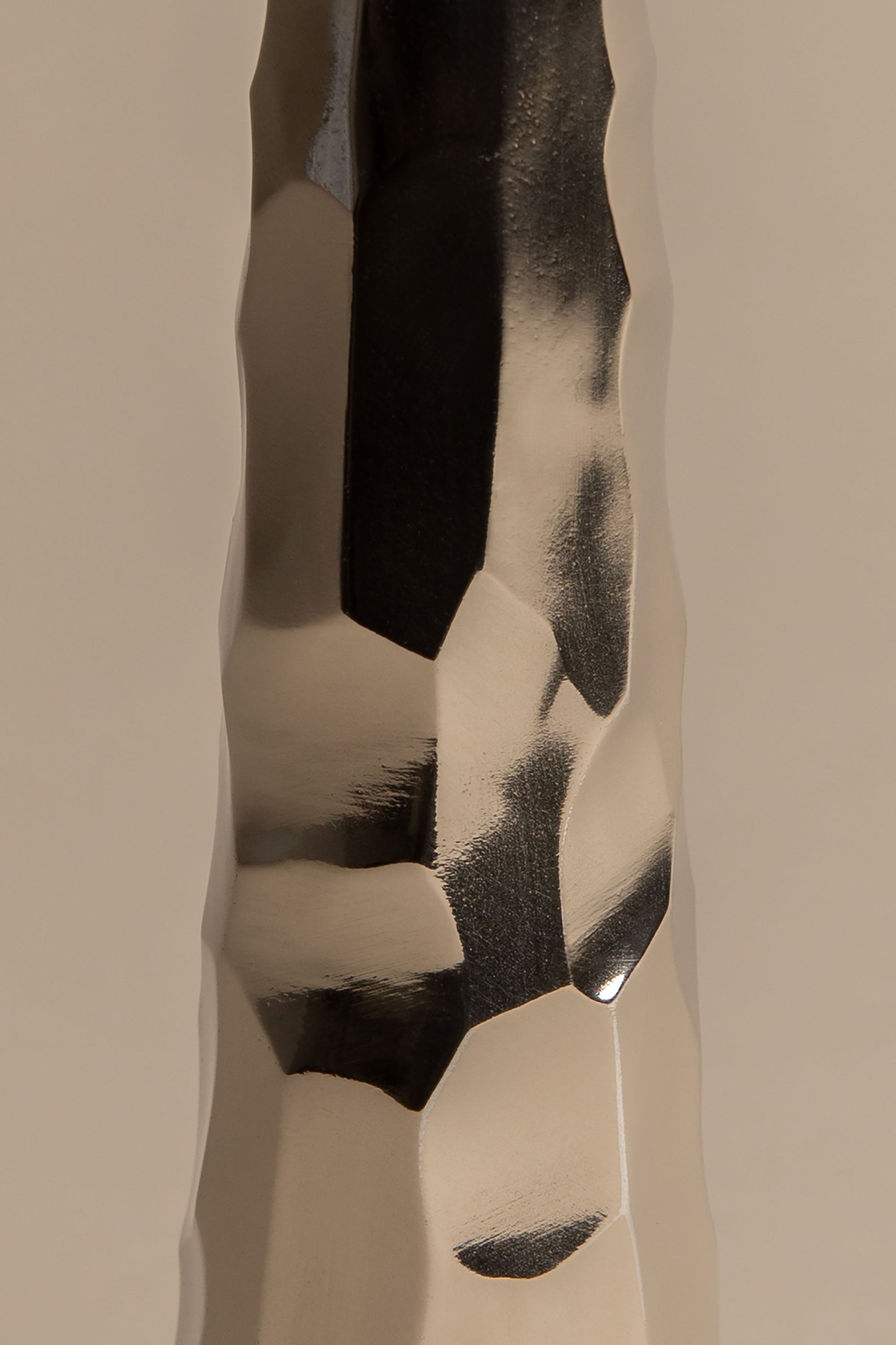 SMALL MERCURY TAPER CANDLE HOLDER