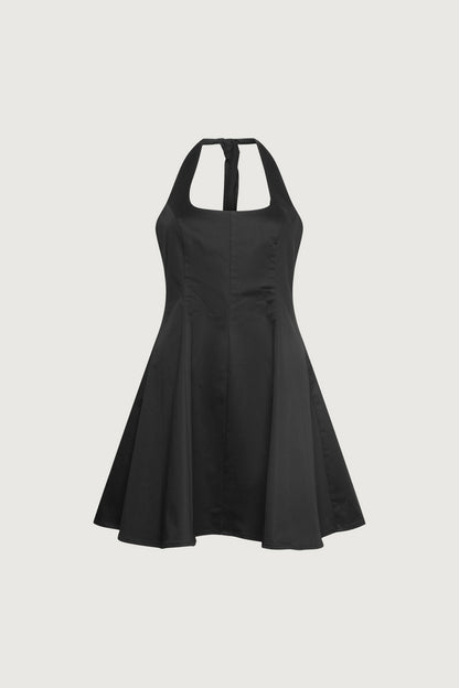 HALTER NECK MINI DRESS