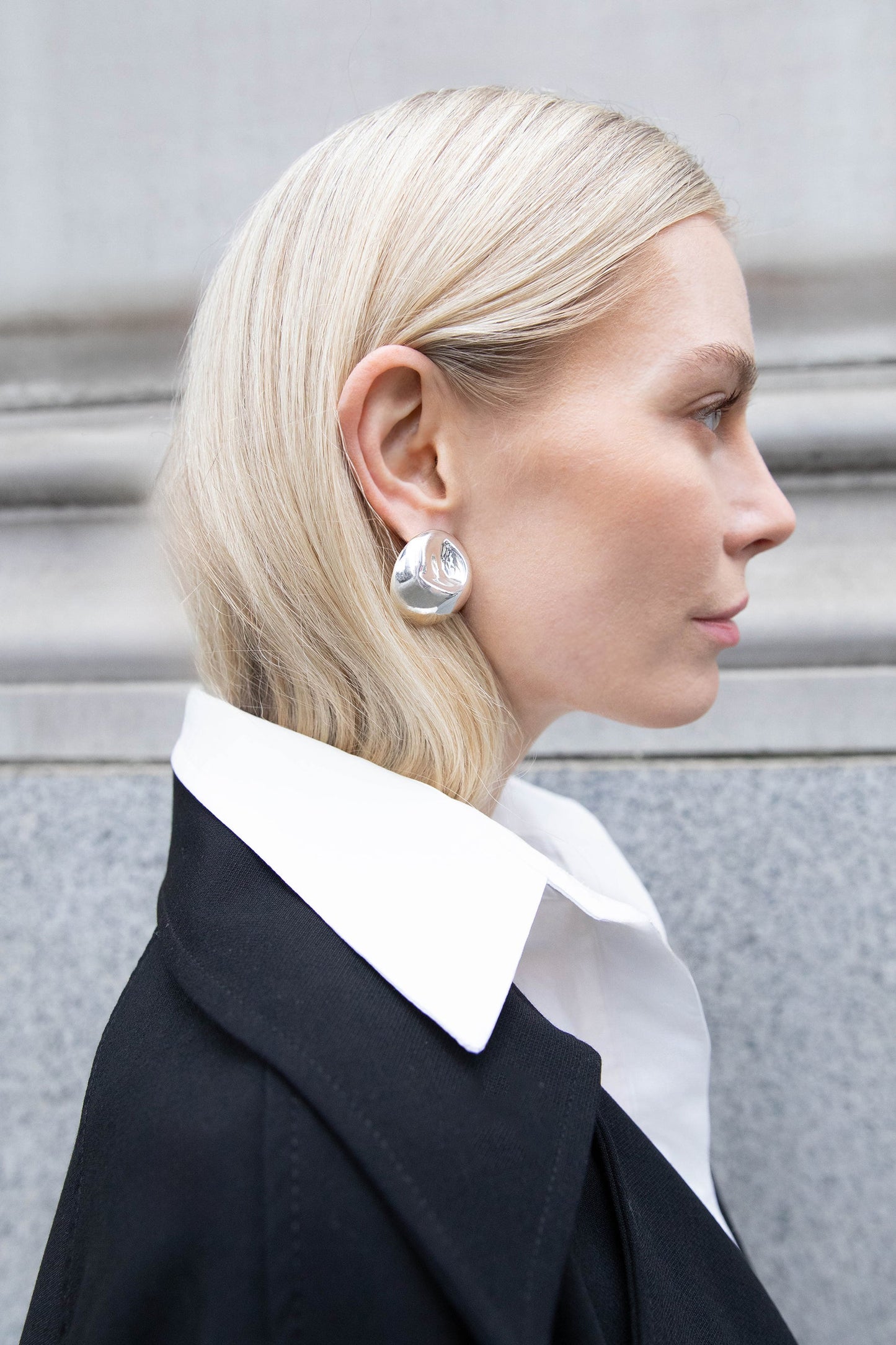 WARPED STUD EARRINGS