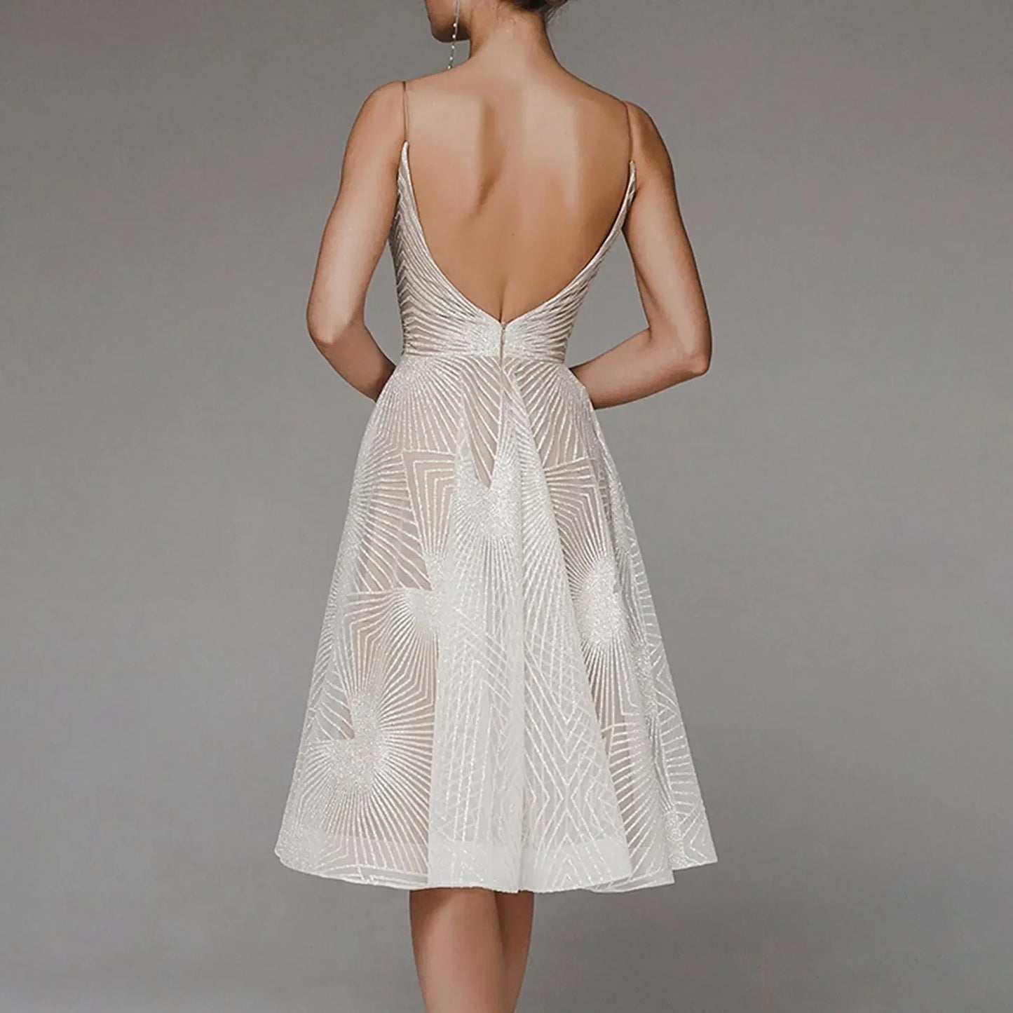 DressBetty - 2024 Elegant Luxury Sexy Long Formal Party Midi Dress