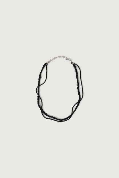 LAYERED NECKLACE WITH PENDANTS