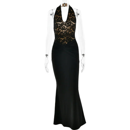 Leyla Ruched Halter Midi Dress