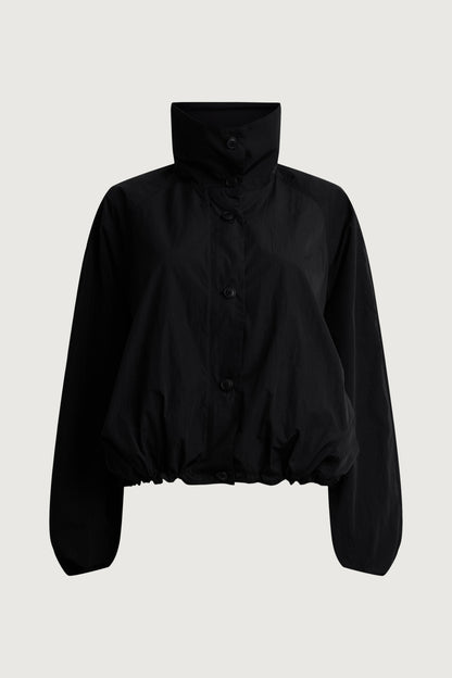 FUNNEL NECK NYLON JACKET