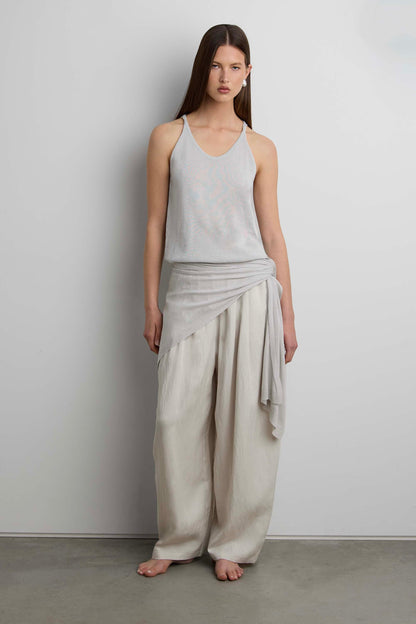 RELAXED WIDE LEG PULL-ON PANT