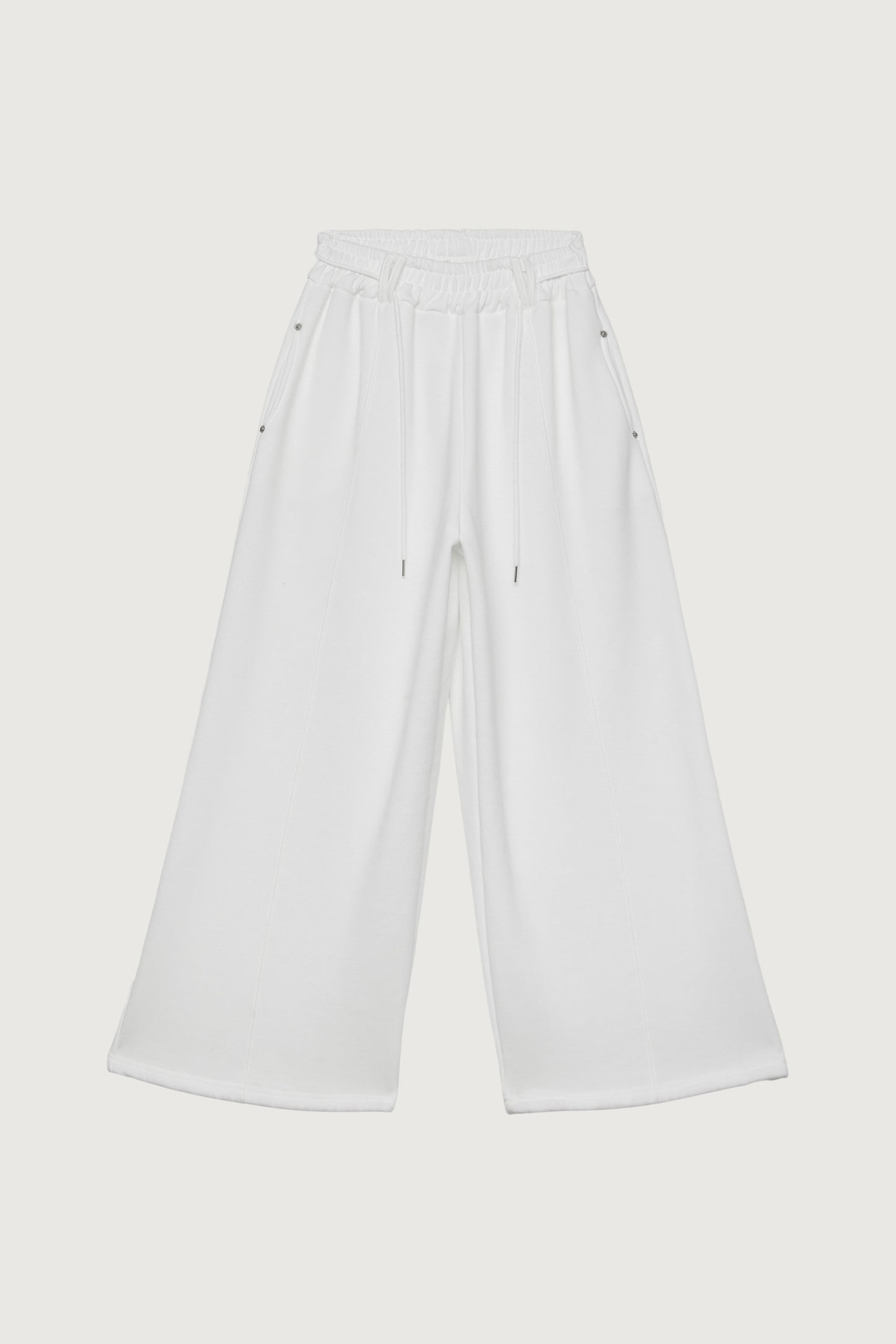 WIDE LEG SWEATPANT WITH DRAWSTRING