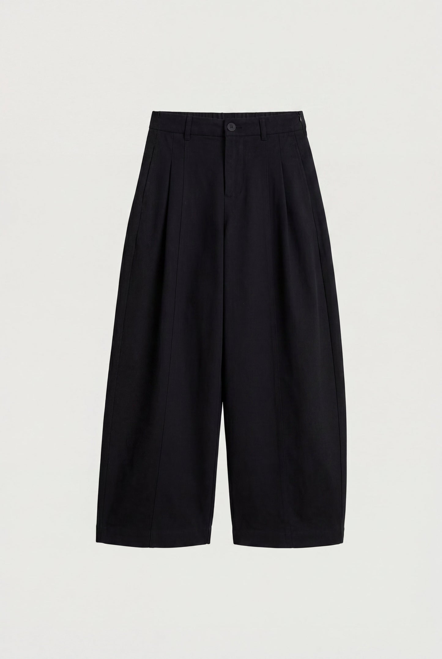 RELAXED PLEATED WIDE LEG PANT