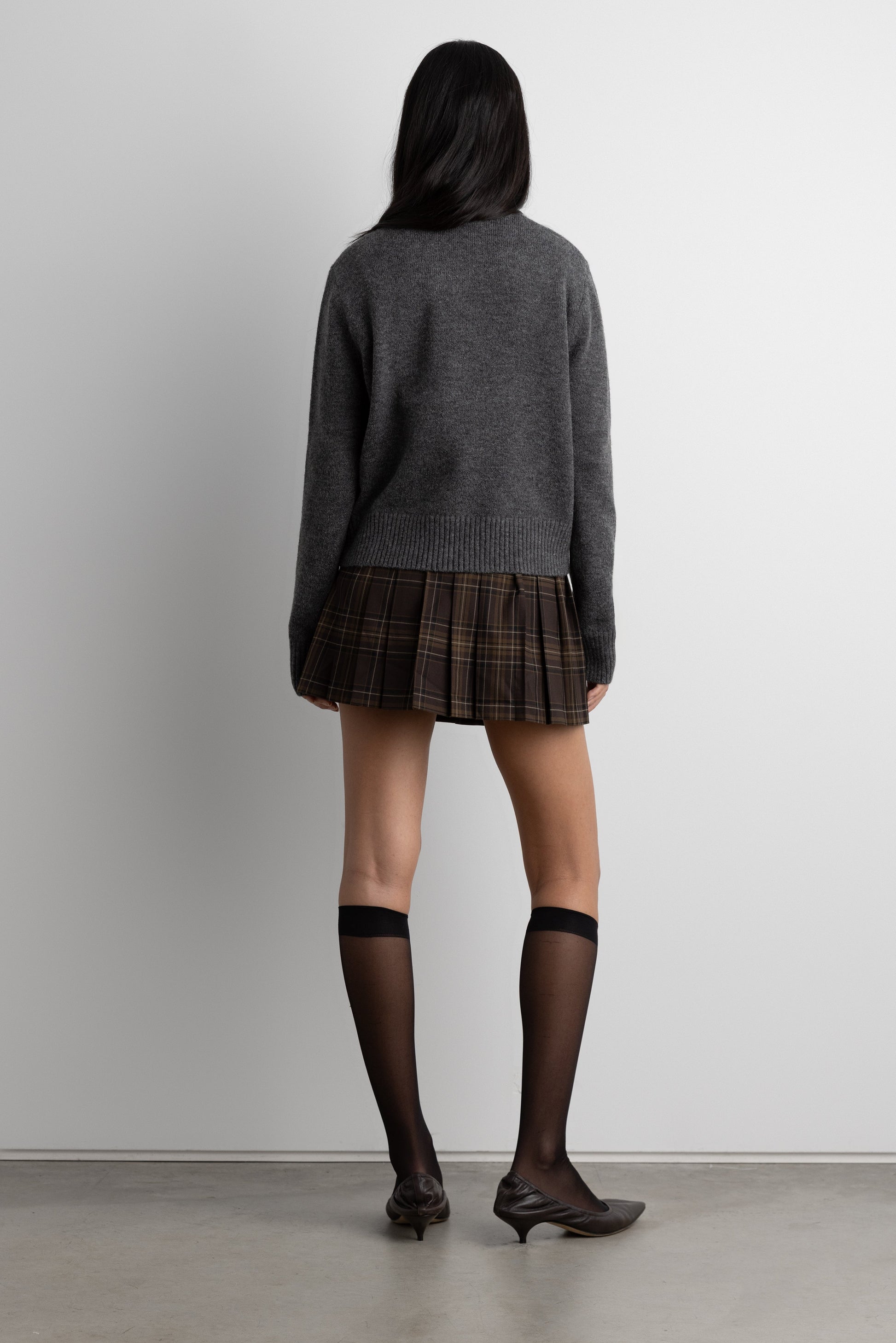 CHERRY INTARSIA SWEATER