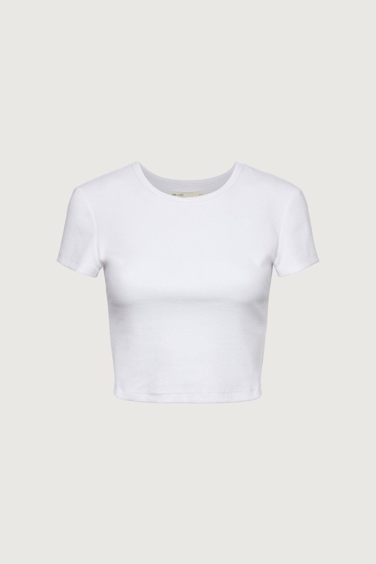 CAP SLEEVE CROPPED T-SHIRT