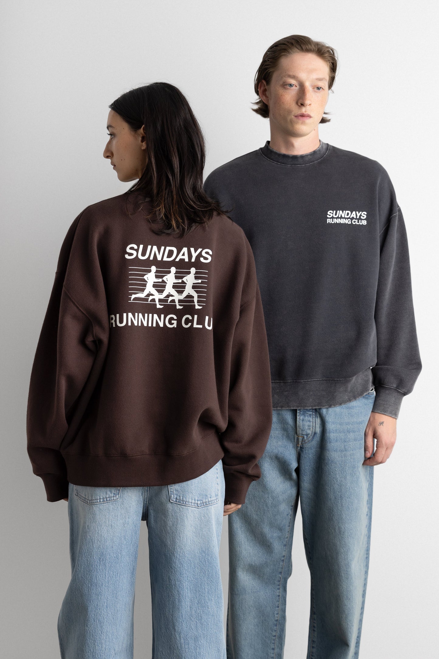 OVERSIZED CREWNECK  SWEATSHIRT