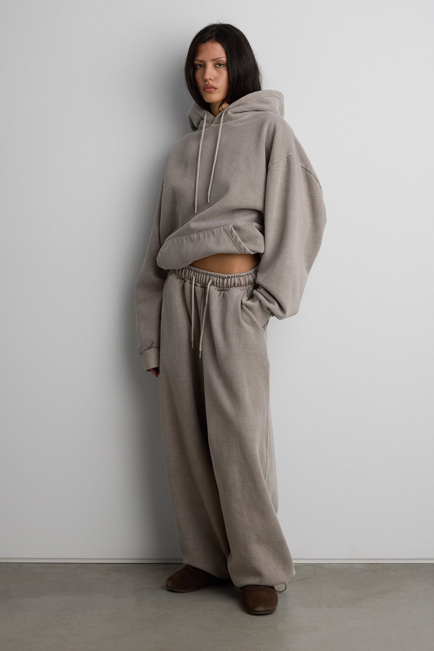 FLEECE STUDIO BOYFRIEND HOODIE