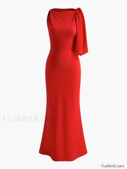 Beloved Knotted Sleeveless Maxi Dress