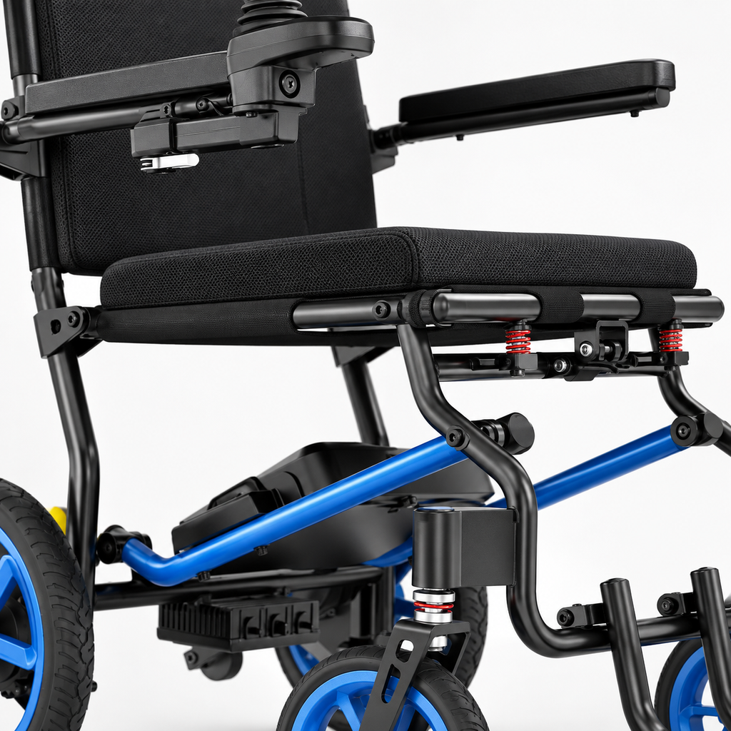 Lightweight Foldable Electric Wheelchair