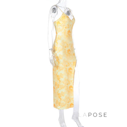 Batya Floral Backless Maxi Dress