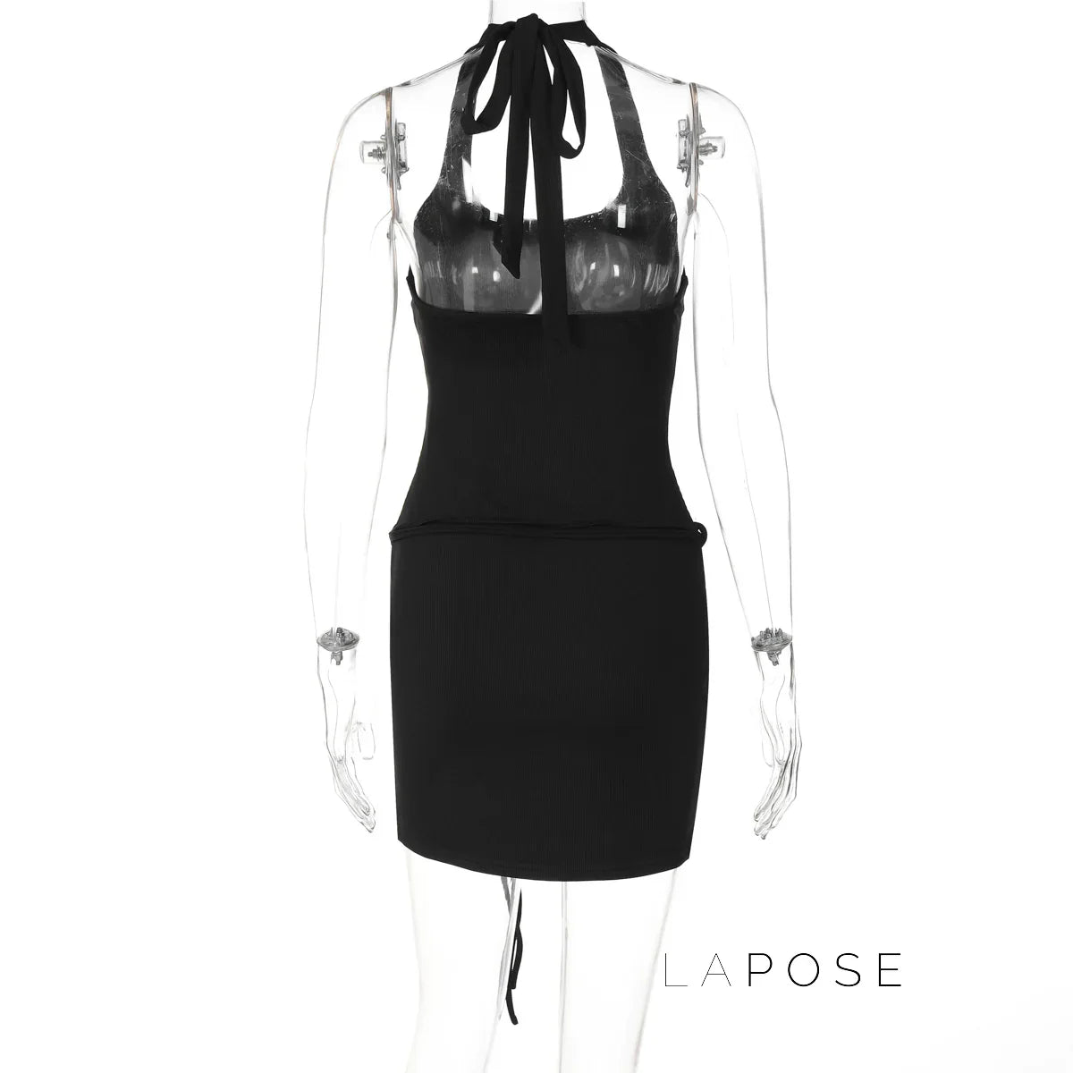 Cali Halter Ring Midi Dress