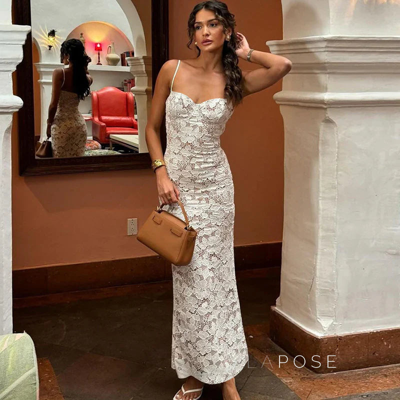 Corinna Lace Maxi Dress