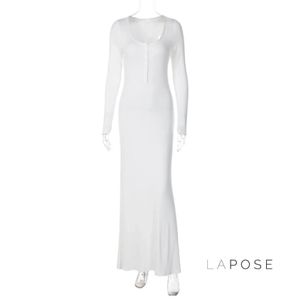 Jermany Slim Fit Maxi Dress