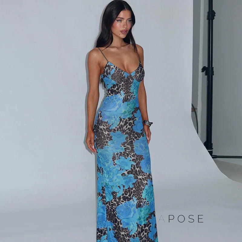 Samirah Floral Maxi Dress
